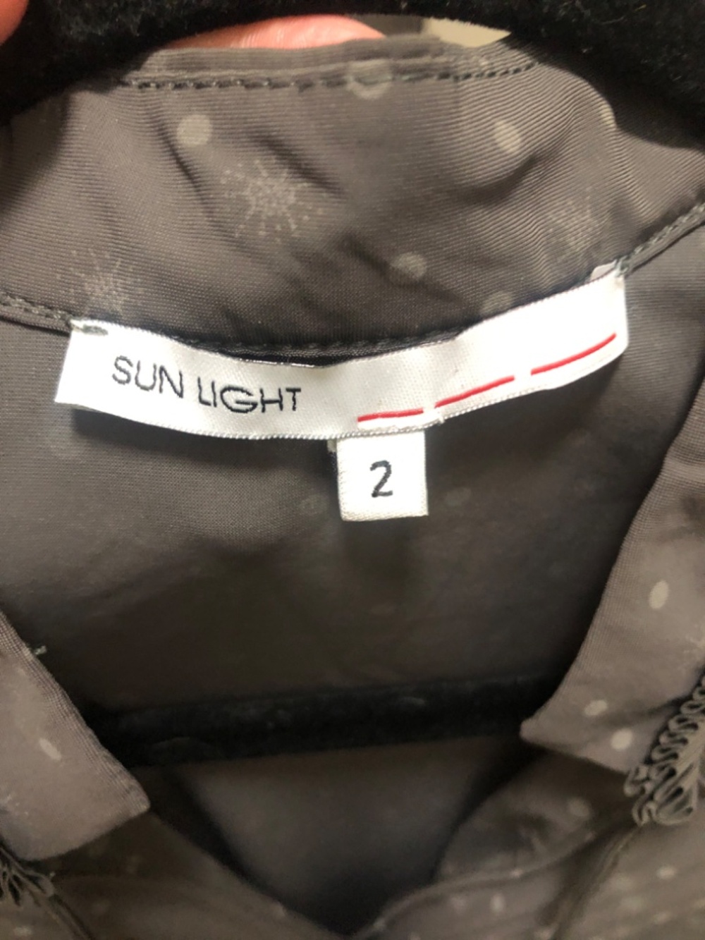 Sun Light blouse-jacket size 2 - Picture 4 of 7